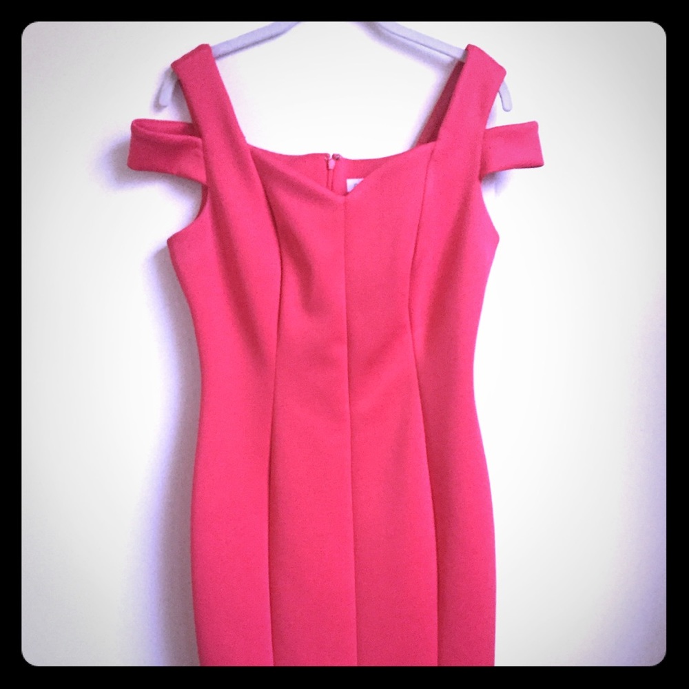 Coral Bodycon Dress